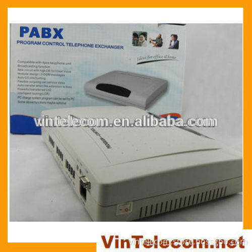 telephone exchange system/pabx 4lines and 16 Ext.